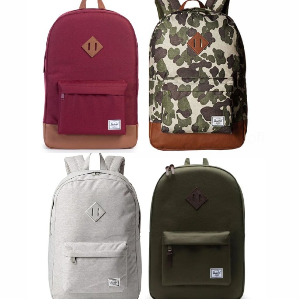 Herschel Heritage Backpack, Classic 21.5L, MANY COLORS!